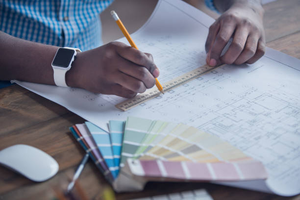 istock Young african man working in the office business 827528218