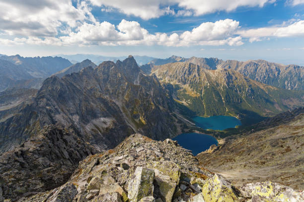 istock High Tatra Mountains, aerial view from Rysy peak 827535908