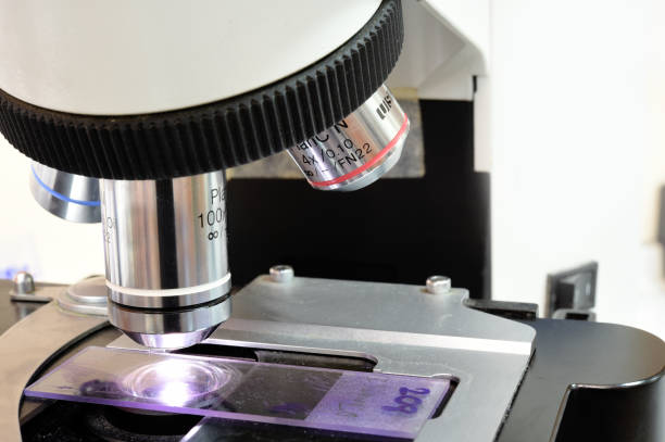 istock close up shot of microscope 827540912