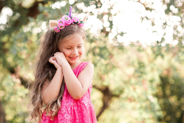 istock Happy child girl 827541042
