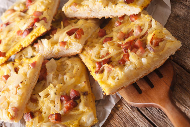 Torta Cremosa de Cebola e Bacon: Sabor Inesquecível - receita deliciosa profissional - passo 1