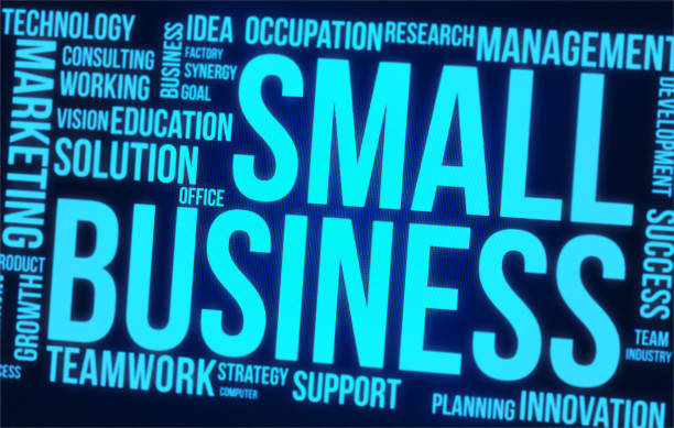 istock Small Business Word Cloud On Digital Screen 827550298