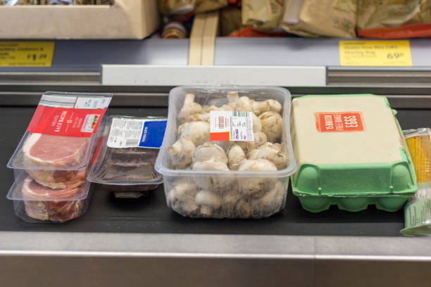 istock Breakfast food in supermarket 827559634
