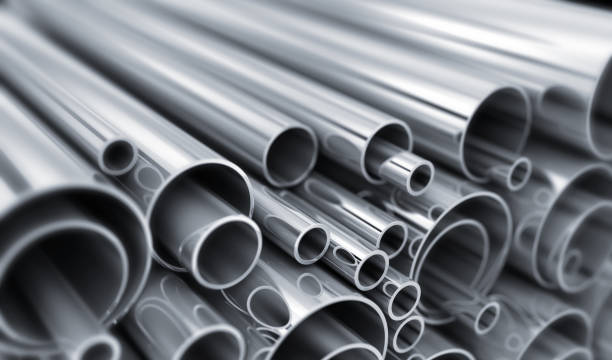 istock Many steel tube 827572640