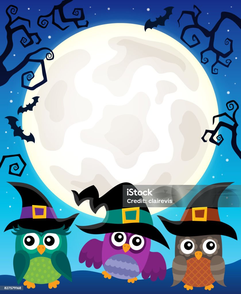 Hình Ảnh Halloween Với Chủ Đề Cú 4 Hình minh họa Sẵn có - Tải ...