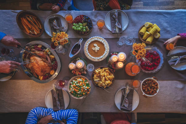 istock Traditional Holiday Stuffed Turkey Dinner 827599418