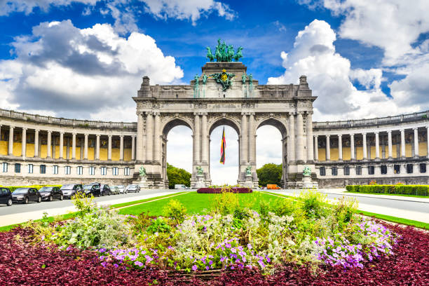 istock Brussels, Bruxelles, Belgium - Cinquantenaire 827603764