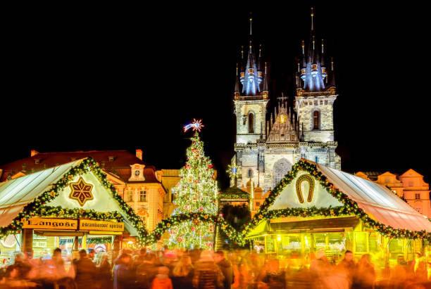 istock Prague, Czech Republic - Christmas Market 827603802