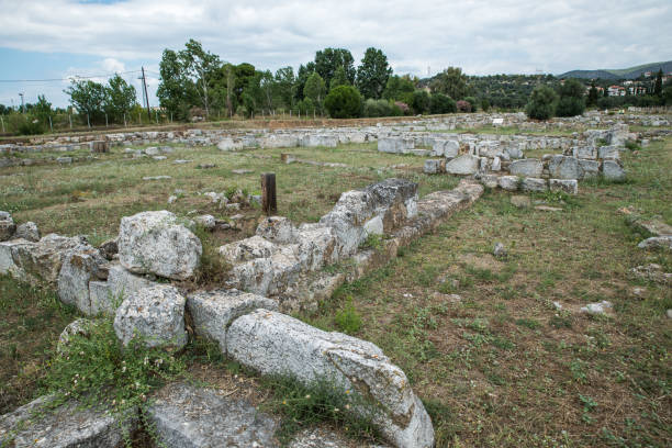 istock The ancient city of Eretria Euboea Greece 827604592