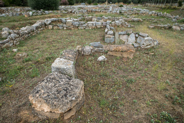istock The ancient city of Eretria Euboea Greece 827605412