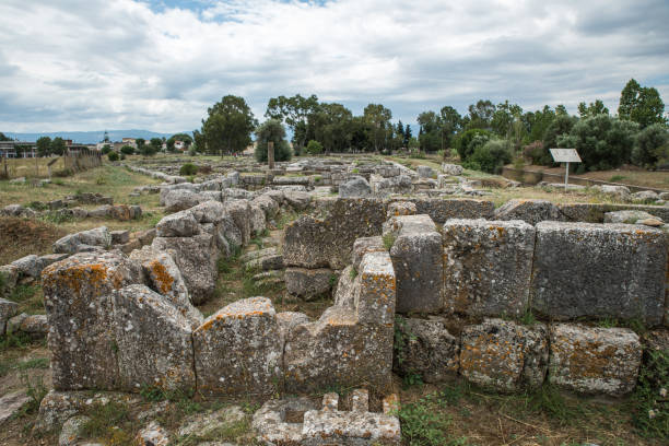istock The ancient city of Eretria Euboea Greece 827611954
