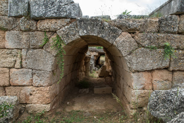 istock The ancient city of Eretria Euboea Greece 827612322