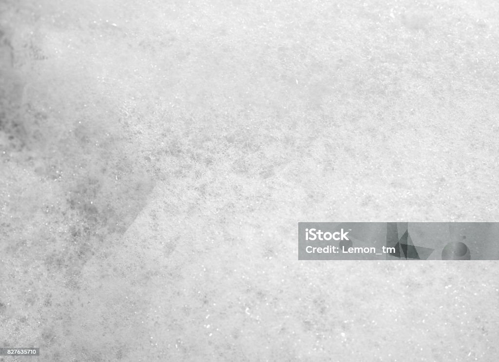 Soap foam or white bubbles background. Abstract froth texture. Abstract Stock Photo