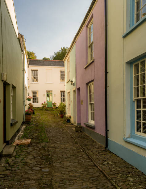 istock Colorful painted houses in Appledore, Devon 827651344