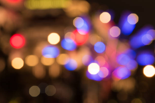 istock Singapore city night lights bokeh blurred background 827651782