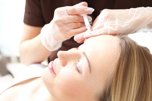 istock Filling wrinkles, face lift. 827662930