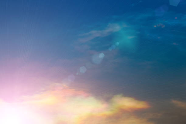 istock Beautiful light from the nature at sunset every day. 827662996