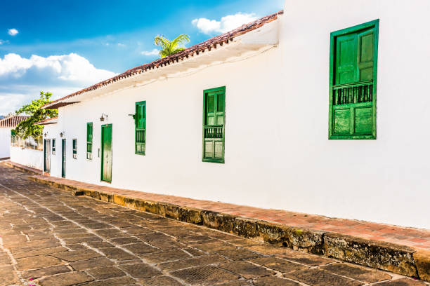 istock colorful streets Barichara Santander Colombia 827667266