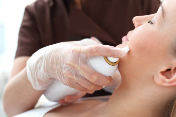 istock Face mask in the foam. 827671762