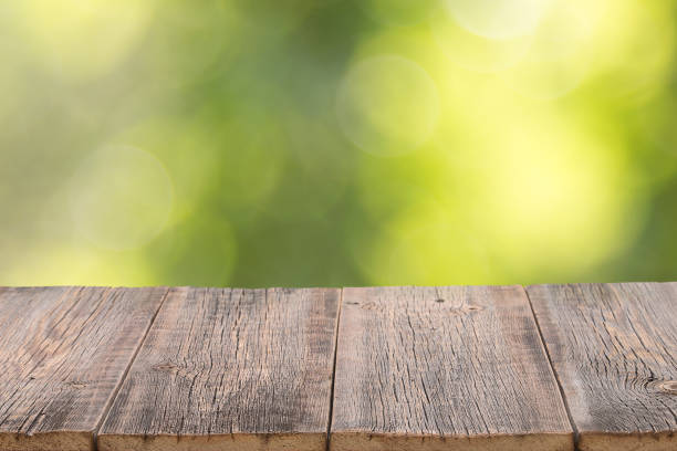 istock Wooden background for products 827676440