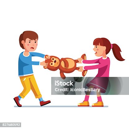 198 Brother And Sister Fight Illustrations & Clip Art - iStock
