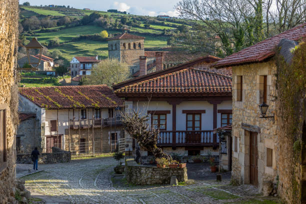 Santillana del Mar - Cantabria in northern Spain Santillana del Mar an historic town situated in Cantabria in northern Spain. It has many historic buildings. cantabria photos stock pictures, royalty-free photos & images