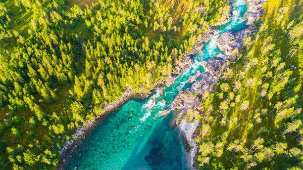istock Mountain river. Hordaland, Norway. 827695210
