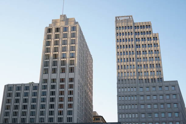 istock Modern buildings in Potsdamer Platz, Berlin, Germany 827699122