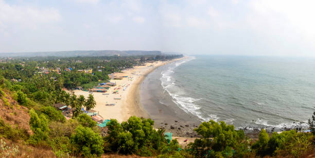 istock View of the beach from the mountain 827733432