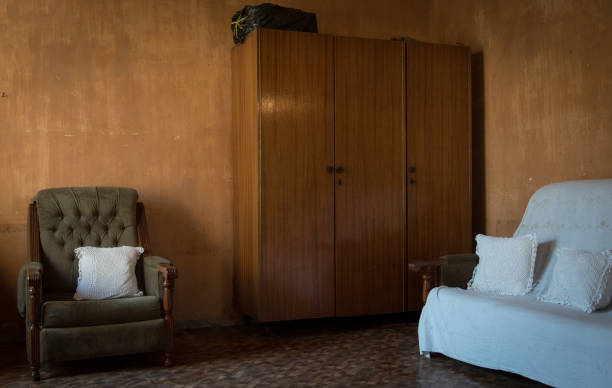 istock Interion of am old living  room 827750676