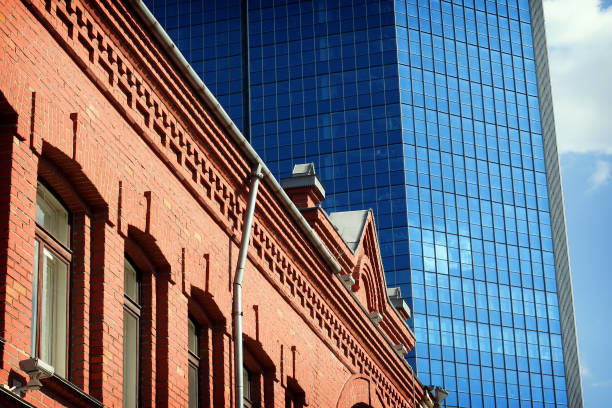 istock Old building in city 827751074