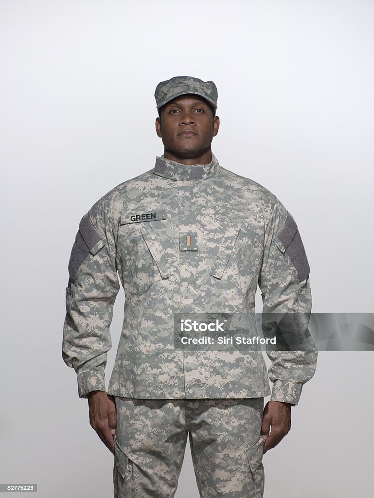 man in military uniform  Army Soldier Stock Photo