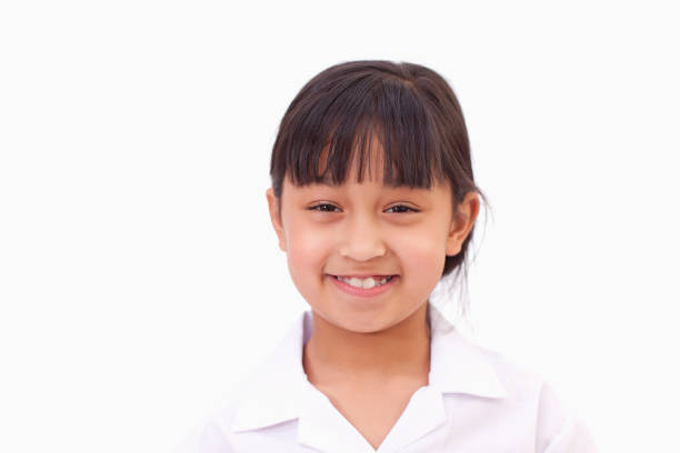 istock Cute little girl smiling 827776720