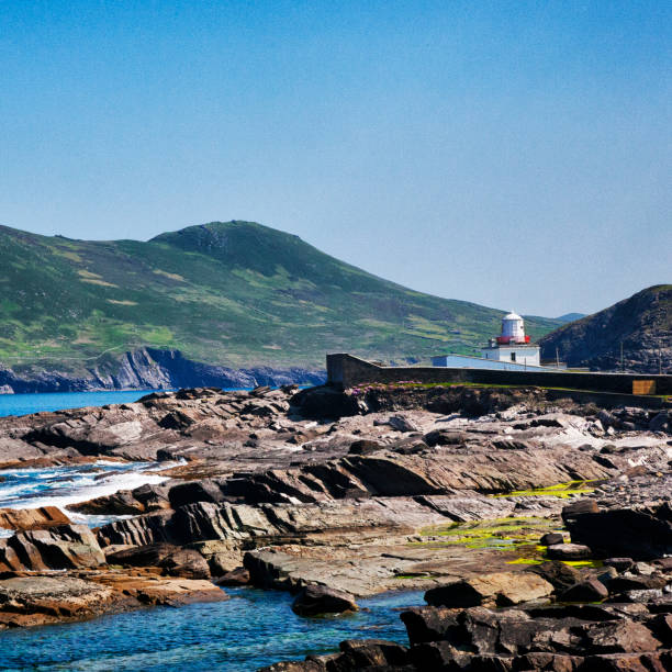 Valentia Island lighthouse in County Kerry, Ireland