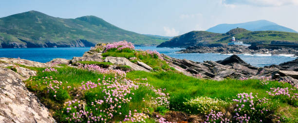 Valentia Island lighthouse in County Kerry, Ireland