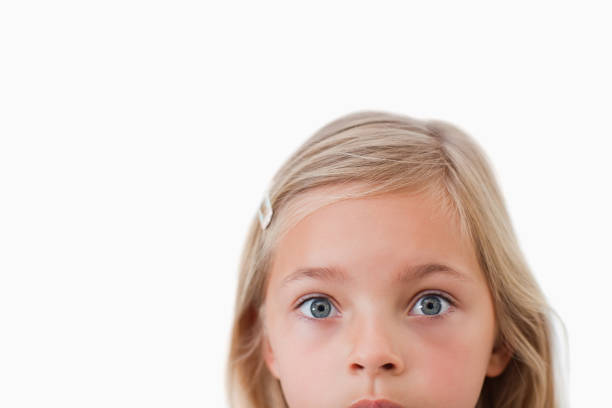 istock Playful girl looking at the camera 827788598