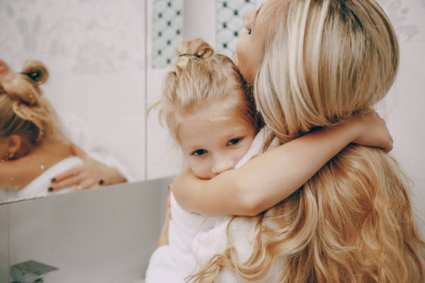 istock family in the bathroom 827791824