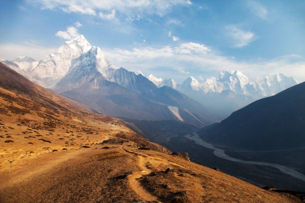 istock mount Ama Dablam on the way to Mount Everest Base Camp 827792176
