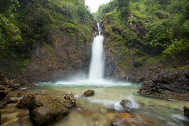 istock Jog Kra din waterfall in rainny season. 827795920