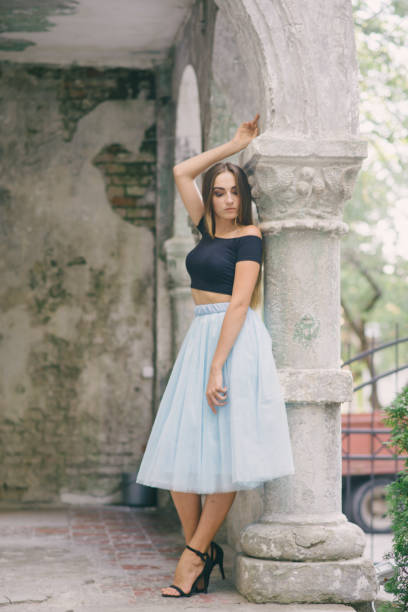 istock girl in skirt 827802622