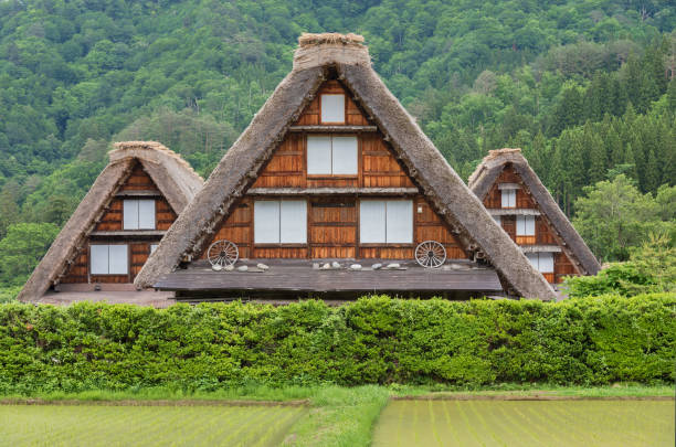 istock Farm house in Japan 827807416