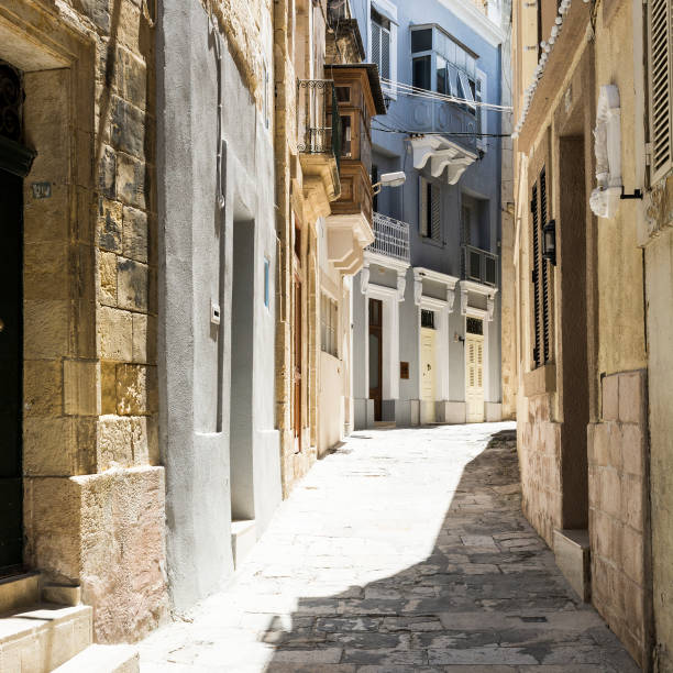 istock Narrow street on Malta 827814368