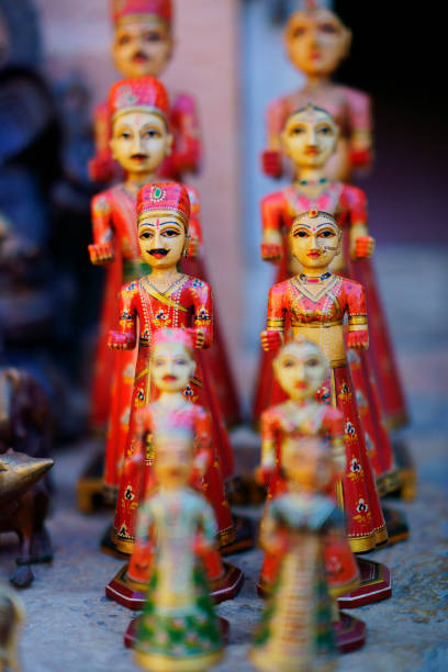 istock Rajasthan Puppets at market 827814422