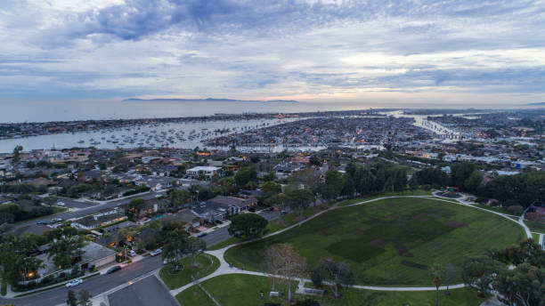 istock Night in Newport Beach, California 827817422