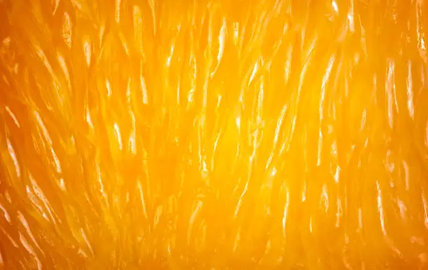 Photo of Orange pulp texture background
