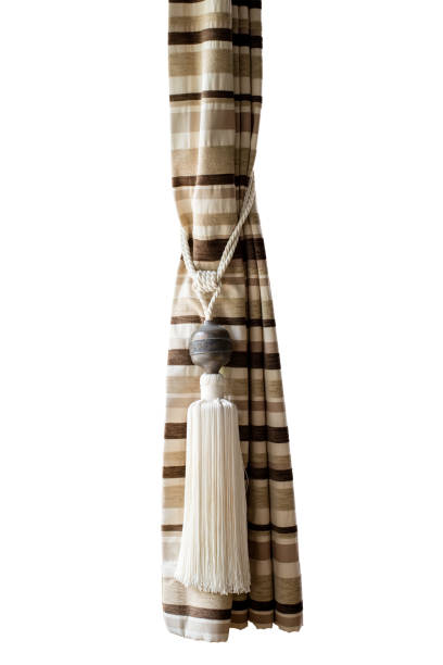 istock Curtain with tassel Morocco style isolated on white background with clipping path 827828794