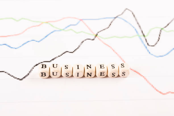 istock Financial analysis graphs on desk. Business written 827832368