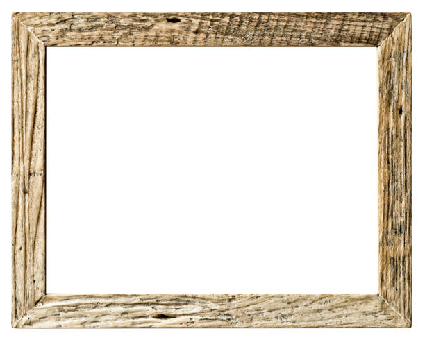 istock Frame wood vintage simple style 827862402
