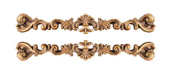istock Details and patterns of frames for paintings and mirrors 827867718