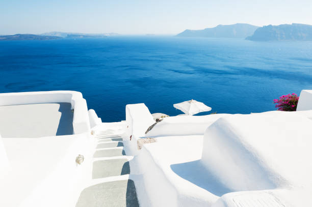 istock White architecture on Santorini island, Greece 827872682